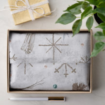 Boho Twigs & Pinecone Kerstmis ID986