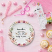 Boho Twin Elephant Baby shower Paper Bord (Feest)