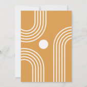 Boho Twin Invitations | Tweemaal daagse uitnodigin Kaart (Achterkant)