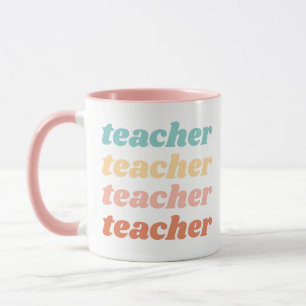 Boho Typographic Teacher Appreciation Mok
