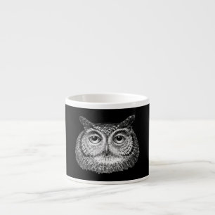  Boho Uil Design Espresso Kop