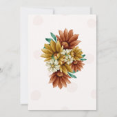 Boho Uitnodiging voor Baby Shower Bewerkbare Templ (Achterkant)
