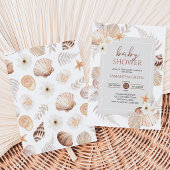 Boho Under the Sea Baby Shower Kaart