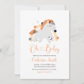 Boho Unicorn Baby shower Uitnodiging (Voorkant)
