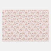 Boho Unicorn Birthday Wrapping Paper Sheets (Voorkant 2)