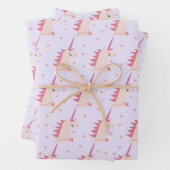Boho Unicorn pastels Inpakpapier Vel (In situ)