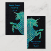 Boho Unicorn Visitekaartje (Voorkant / Achterkant)