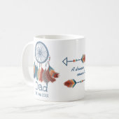 Boho Vader Est. Droomvanger Koffiemok (Voorkant links)