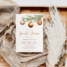 Boho Vakantie Bruidsdouche Winter