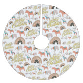 Boho vakantieseizoen kerstboom rok (Voorkant)