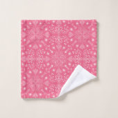 Boho Valentijn tuin Mandala badhanddoekenset Bad Handdoek (Wasdoekje)