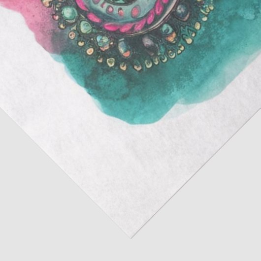 Boho Valentijnsdag Love Decoupage Papier (Detail)