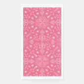 Boho Valentine Garden Paper Guest Towels Servet (Voorkant)