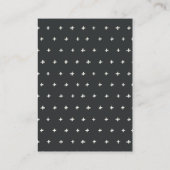 Boho Veer Bloemrijke Pijl Recept Verzoek Bruid Informatiekaartje (Achterkant)