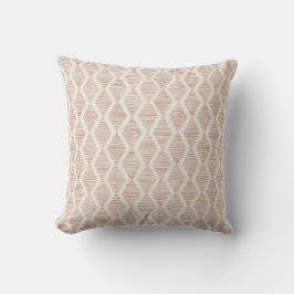 Boho Verbrand Oranje Diamant Geometrisch  Kussen