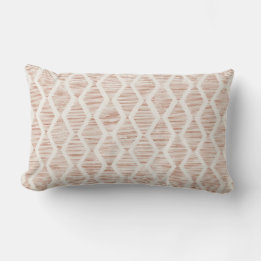 Boho Verbrand Oranje Diamant Geometrisch  Kussen