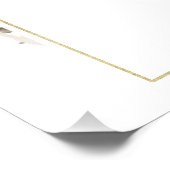 Boho verbrande Sinaasappels bloem met Lijsten trou Foto Afdruk (Hoek)