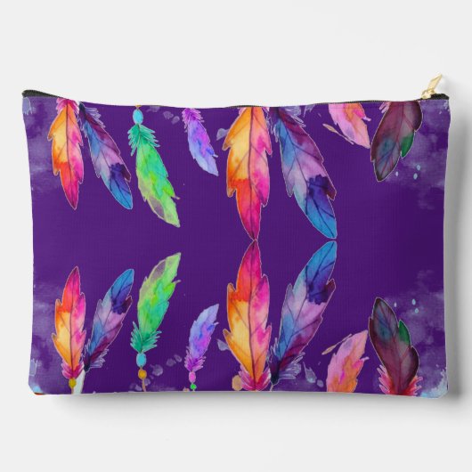 Boho veren gepersonaliseerd etui (Achterkant)