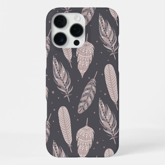 Boho Veren iPhone Hoesje (Achterkant)