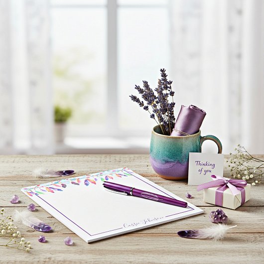 Boho veren persoonlijke notitieboek notitieblok