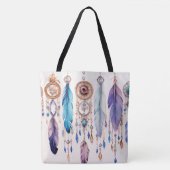 Boho Veren Tas met Draagband (Voorkant)