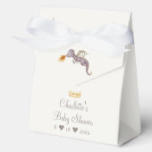 Boho verhalenboek Dragon Baby shower Bedankdoosjes (Voorkant)