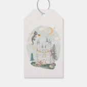 Boho verhalenboek Dragon Baby shower Dank je Cadeaulabel (Achterkant)