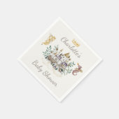 Boho verhalenboek Dragon Baby shower Servet (Hoek)