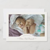 Boho verhalenboek Dragon Twee foto geboorte aankon Aankondiging (Voorkant)