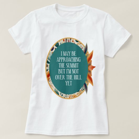 Boho Verjaardag Gast van Eer T-shirt (Design voorkant)