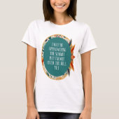 Boho Verjaardag Gast van Eer T-shirt (Voorkant)