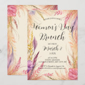 Boho verlaat brunch op Internationale Vrouwendag Kaart (Voorkant / Achterkant)