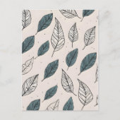 Boho verlaat kunst briefkaart (Voorkant)