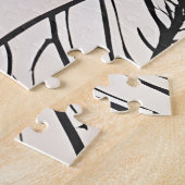 Boho verlaat kunst legpuzzel (Zijkant)