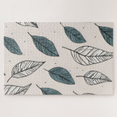 Boho verlaat kunst legpuzzel (Horizontaal)