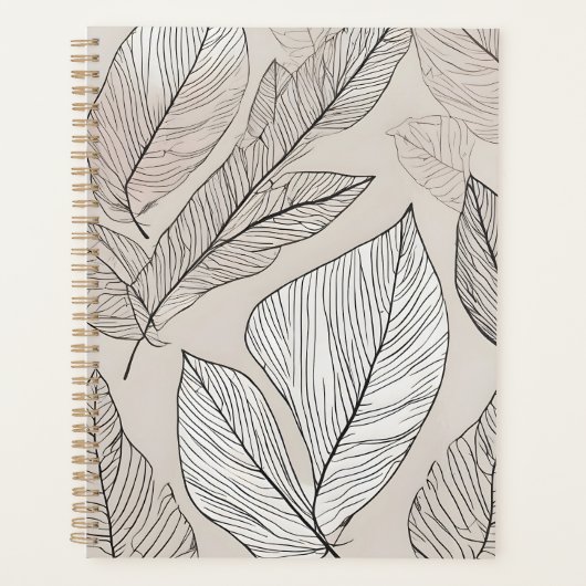 Boho verlaat kunst planner (Voorkant)