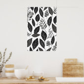 Boho verlaat kunst poster (Keuken)