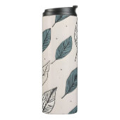 Boho verlaat kunst thermosbeker (Gedraaid links)