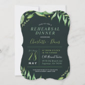 Boho verlaat repetitie diner uitnodiging (Voorkant)