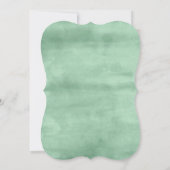 Boho verlaat repetitie diner uitnodiging (Achterkant)