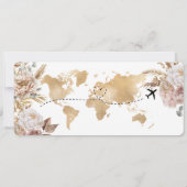 Boho Verrassing Verjaardag Boarding Pass Trip Tick Kaart (Achterkant)