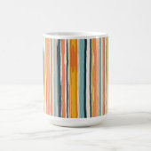 Boho Verticale Streep Koffiemok (Center)
