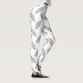 boho vether boho - patroon overal in de gedrukte r leggings (Rechts)