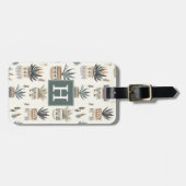 Boho Vetplanten En Cactussen Bagagelabel (Voorkant horizontaal)