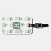 Boho Vetplanten En Cactussen Bagagelabel (Voorkant horizontaal)