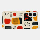 Boho Vibes - Abstracte tribale patroon telefoonhoe Case-Mate iPhone Case (Achterkant (horizontaal))