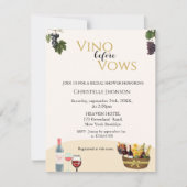 Boho Vino voor de stemming over de uitnodiging tot (Voorkant)