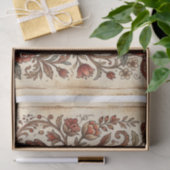 Boho Vintage Birds & Florals Tissuepapier (Geschenk)