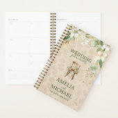 Boho Vintage Floral Botanical Wedding Planner (Display)