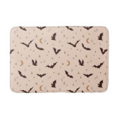 Boho vleermuizen en sterren Halloween patroon Badmat (Voorkant)